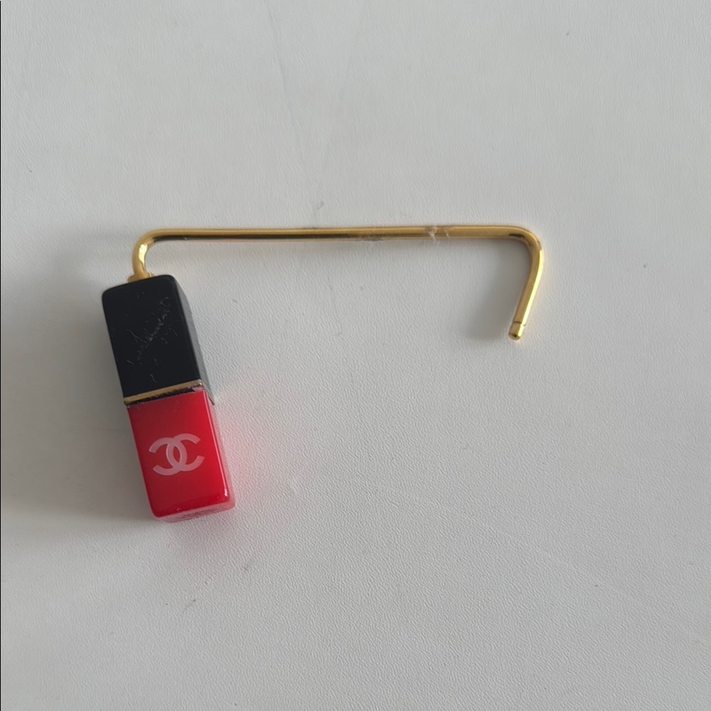 Chanel Red and Black Lipstick Elegance